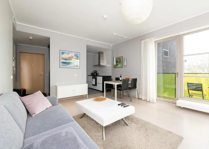 Free Parking, Quiet, One-bedroom At Kalamaja * 탈린